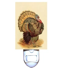 Nostalgic Thanksgiving Turkey Decorative Night Light