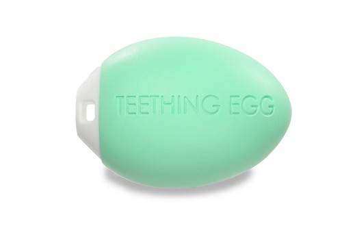 NEW Teething Egg Baby Toy Soothes Sore Gums Various Colours & Egg Shell Included - Picture 24 of 58