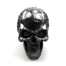 Universal Motorcycle Skull Led Hilo Beam Headlight Lamp 12v Head Lamp Touring