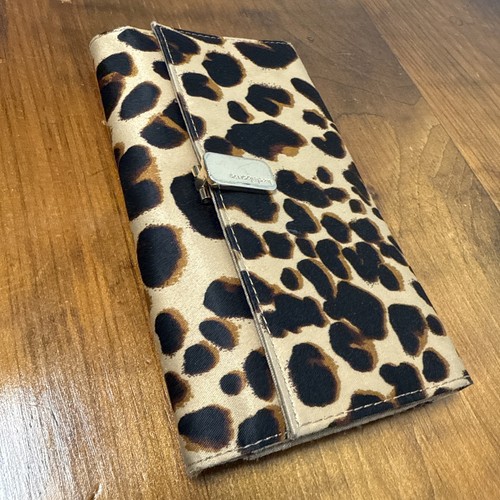 Liz Claiborne Animal Print Women Trifold Wallet 7.5” X 4” Cheetah Leopard Vintag - Picture 4 of 23