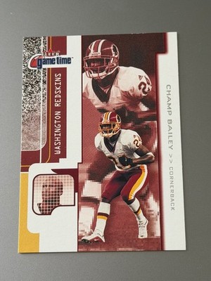 2001 Fleer Game Time - Champ Bailey #52