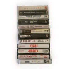 12  1980s Cassette Lot male soft rock. Richard Marx , Bruce Hornsby, Marc Cohn