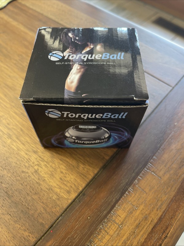 Torque Ball Metal Self-Starting Gyroscope Hand Exerciser Pain Reliever Brand New