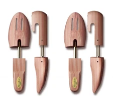 Allen Edmonds Woodlore Men’s Cedar Wood Shoe Trees (2 Pairs) Adjustable, A