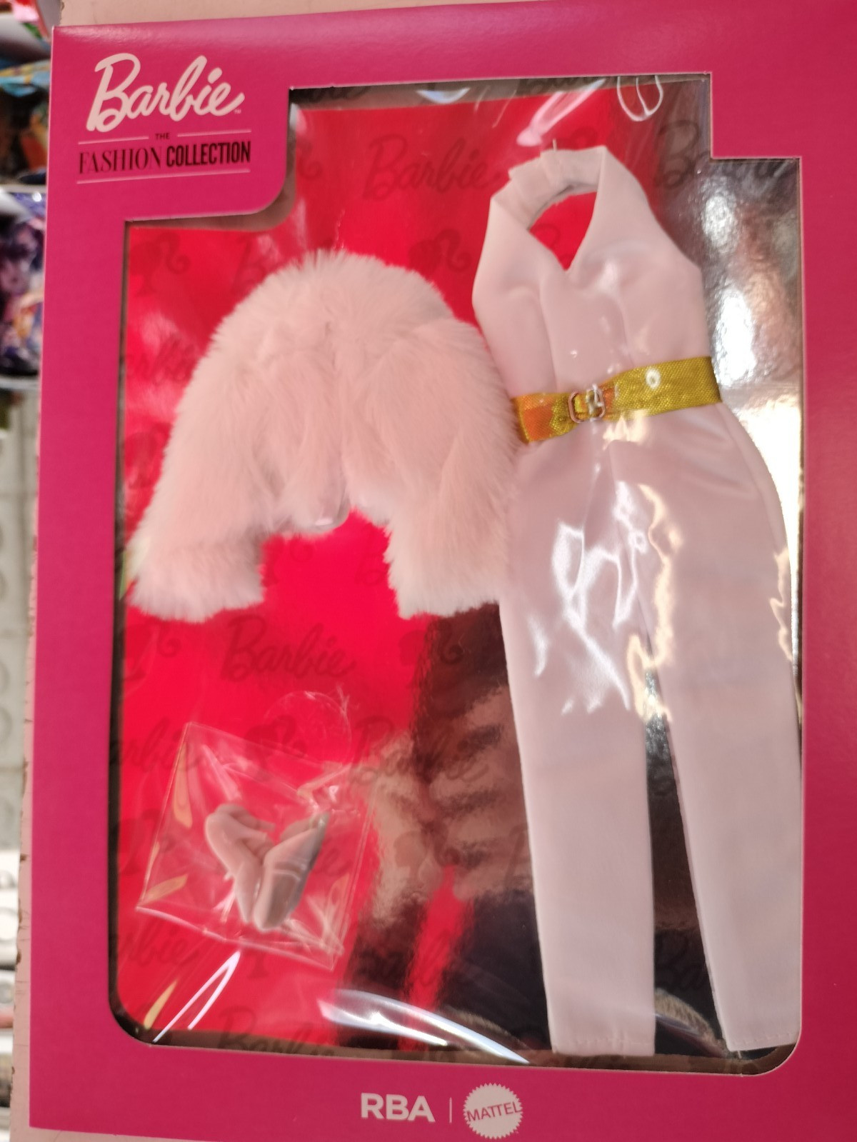 BARBIE THE FASHION COLLECTION VESTIDOS. #31. GOLDEN ACCENTS SPECIAL EDITION