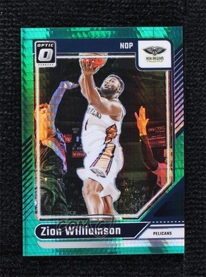 2024-25 Panini Donruss Optic Green Hyper Prizm 234/249 Zion Williamson #173 1aj