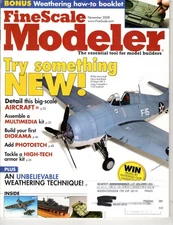 FINE SCALE MODELER: November 2008 ~ Detail This Big-Scale Aircraft