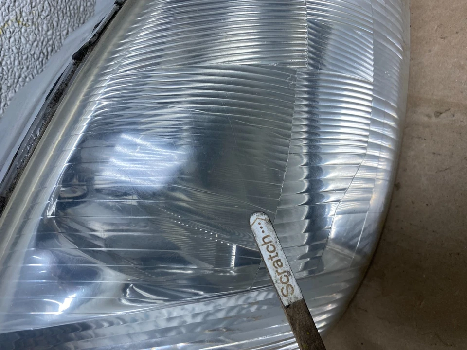 Conjunto de faróis halogênio 1999 a 2001 Hyundai Sonata esquerda+direita U6649 DG - Imagem 4 de 4