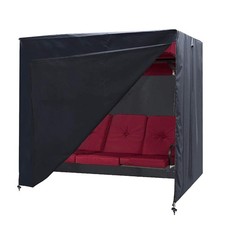Patio Swing Cover A-Frame Swing Covers Waterproof 3 Seat UV Resistant Weather...