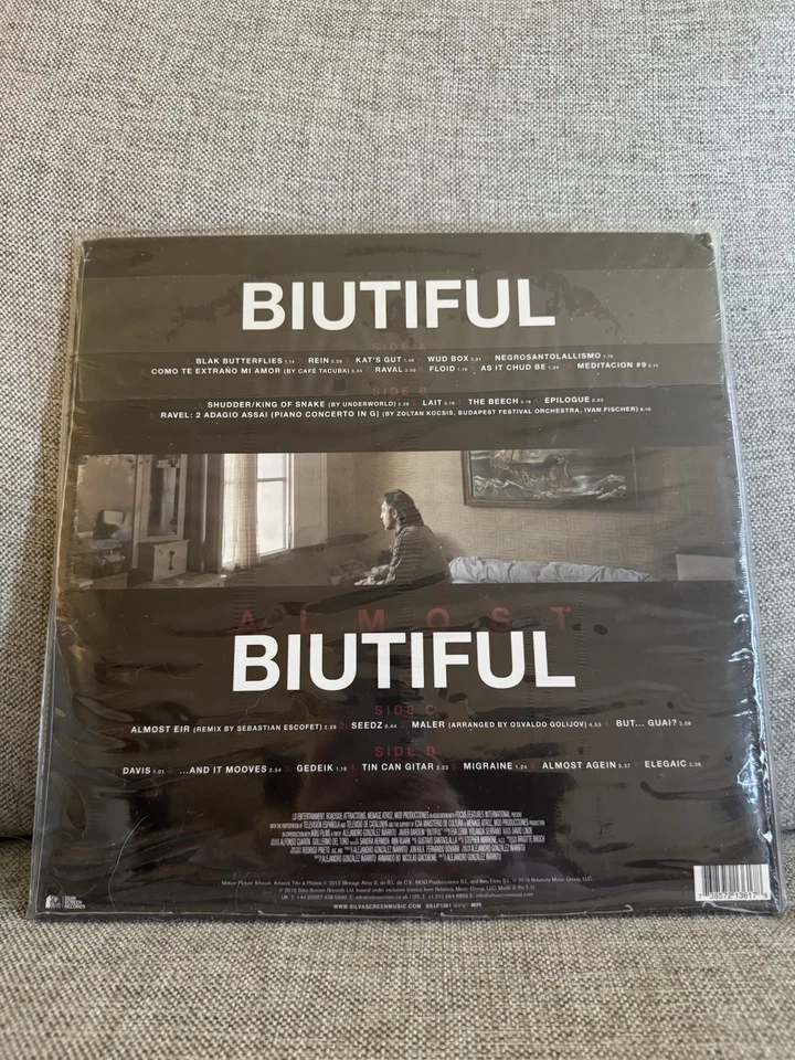 Biutiful Vinyl Soundtrack Secret Soundtrack 198/500 Limited Edition New Sealed - Image 3 of 3