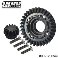 GPM Harden Steel #45 Rear Differential Ring Gear & Pinion Gear For TRAXXAS 1/7