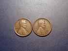 VF 1918-S & 1919-S Lincoln Cents