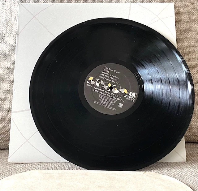 Sting 'THE SOUL CAGES' LP (1988) NM/NM (US press) - Image 4 of 4