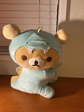 RILAKKUMA with Dinosaur 16" PLUSH BRAND NEW w/ tags, San-X, ROUND 1 EXCLUSIVE