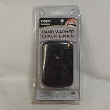 NUOVO sigillato ZIPPO ricaricabile scaldamani tazza e sacchetto 12 ore nero