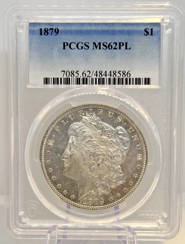 1879-P Morgan ... PCGS MS62 PL ... a very rare coin Very Nice