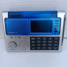 Ultronic Model WS-9 Multi-Function AM/FM Radio Date Time Clock Calculator Alarm