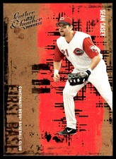 Sean Casey 2005 Donruss Leather & Lumber #122 Reds MLB READ FREE SHIPPING