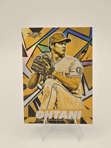 2021 Topps Fire - Shohei Ohtani Gold Minted #26