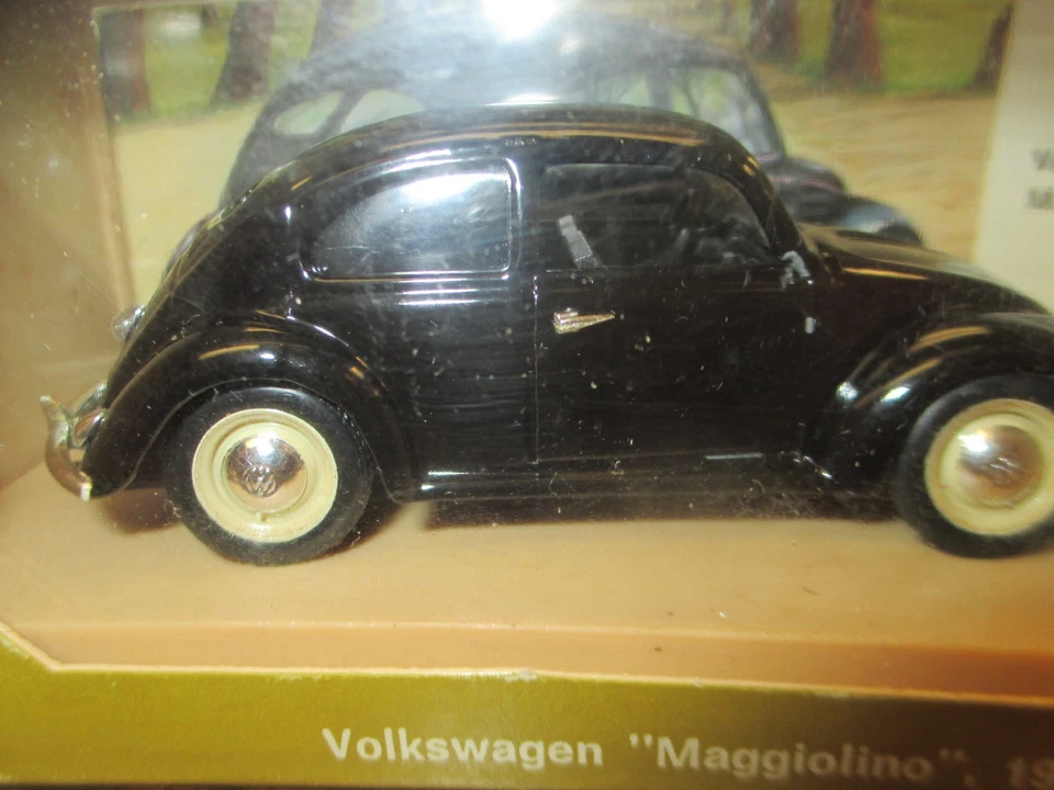 RIO DIECAST 1/43 VOLKSWAGEN BEETLE MAGGIOLINO 1949 Negro Foto 2 de 3