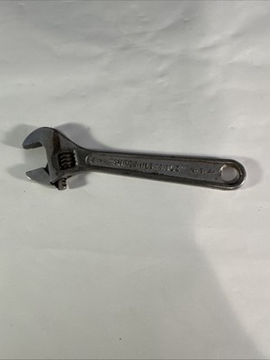 Vintage J.H. Williams 800B 6'' Forged Alloy Superjustable Wrench Tool USA