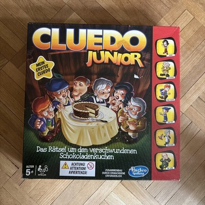 Cluedo Junior von Hasbro  Das Rätsel um den verschwundenen Schokoladenkuchen