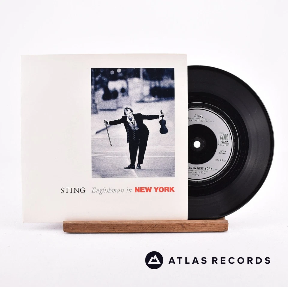 Sting - Englishman In New York - 7" Vinyl Record - EX/EX - Image 2 of 4