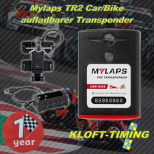 Mylaps TR2 Car/Bike Transponder inc 1 Year Function Rechargeable inc Accessories