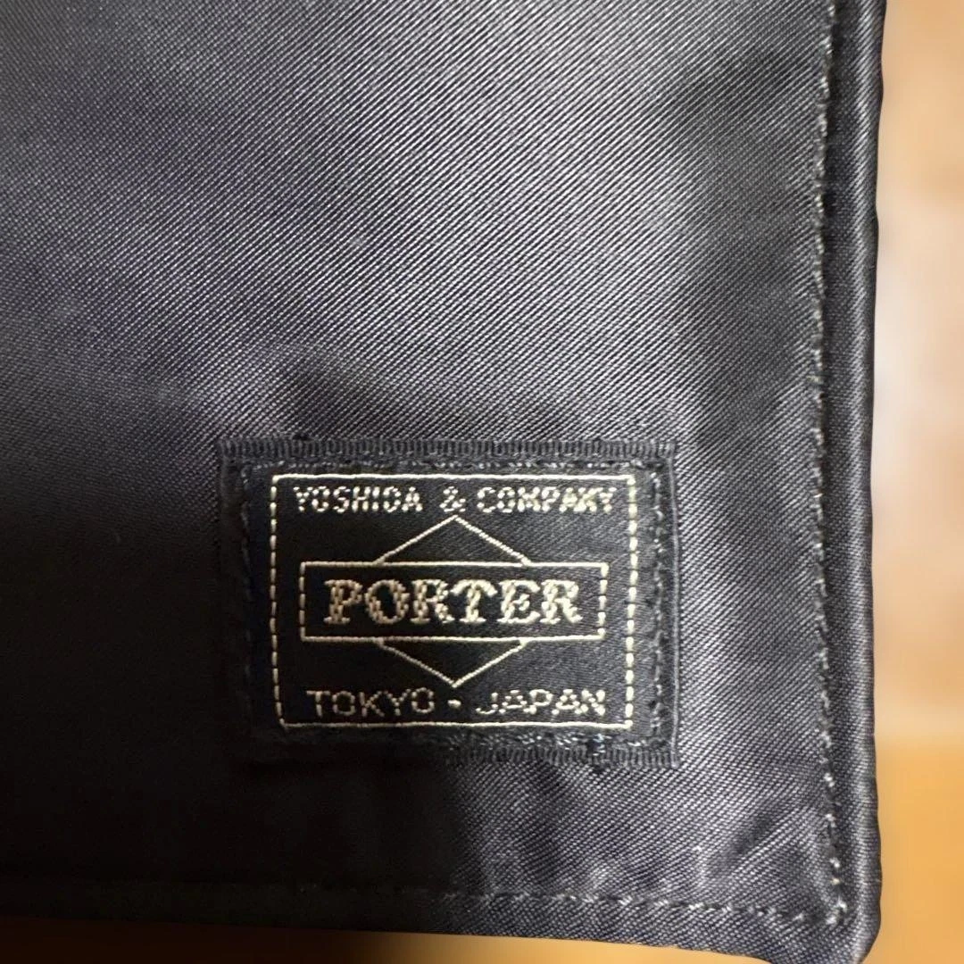 PORTER Yoshida TANKER kleine Schultertasche Reisetasche schwarz Nylon Japan