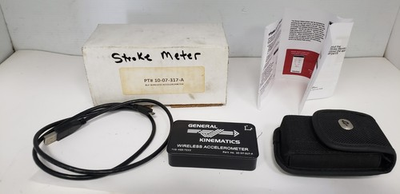#ad #ad GENERAL KINEMATICS 10 07 317 A PORTABLE STROKE MONITOR WITH CASE amp; USB CORD NIB $49.95