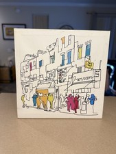 IKEA Questa è una "scena di strada" di Tom Frazier su tela.