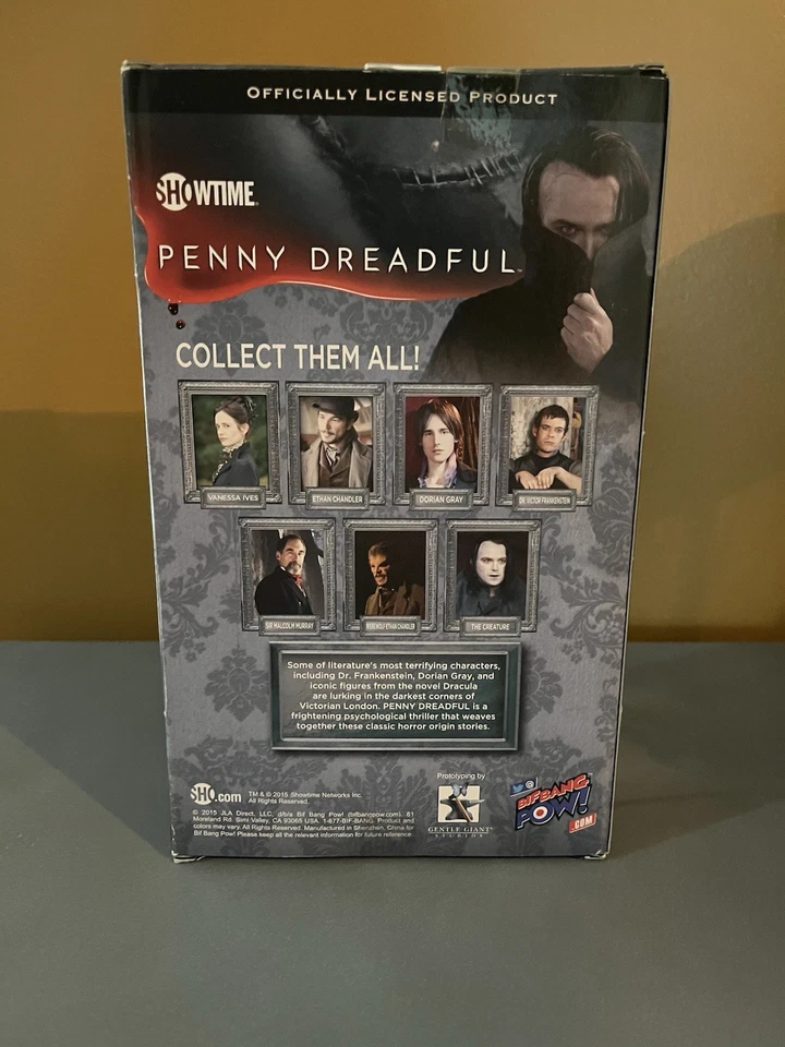 Figura Penny Dreadful 6" Dr Frankenstein Exclusiva Convención LE #1878/2800 Foto 2 de 2