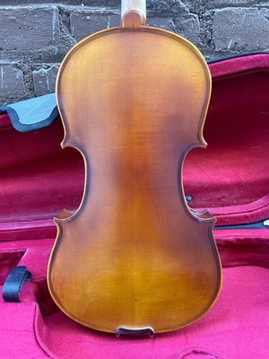 Franz Sandner 4/4 Violin No 300 Germany with Shoulder Rest, Bow