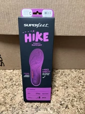 Superfeet Hike Women's Support Insoles - Inserts for Hiking Boots / Size C