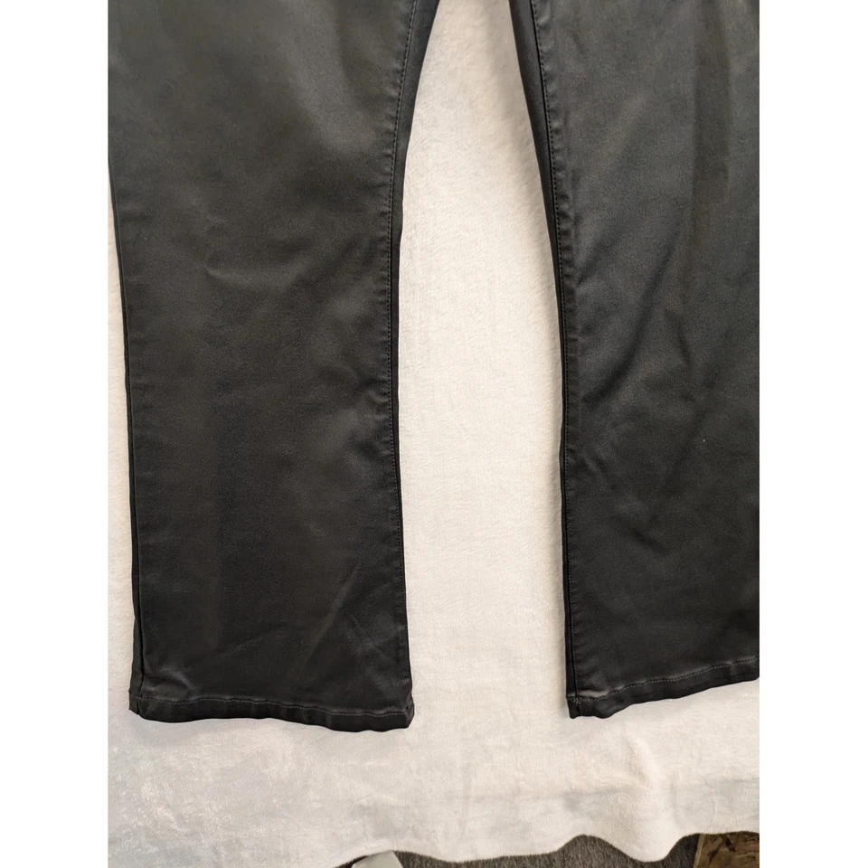 Sofia Jeans by Sofia Vergara Women's Melissa High Rise Black Flare Jeans Size 14 - Image 3 of 4