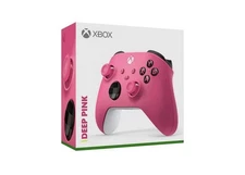 Stylish Deep Pink Wireless Gaming Controller - Hybrid D-pad, USB-C Connectivity