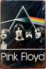 TIN SIGN 8x12 Pink Floyd Band Moon Rock Roll Album Heavy Metal Roger Waters Sw8