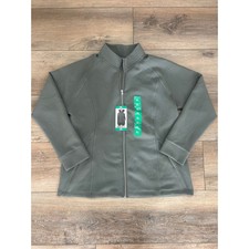 NWT 32 Degrees Heat Women's Active Full Zip Jacket Castor Gray Size XL