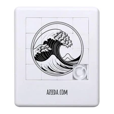 'Tsunami Drawing' Sliding Puzzle (PZ00032912)