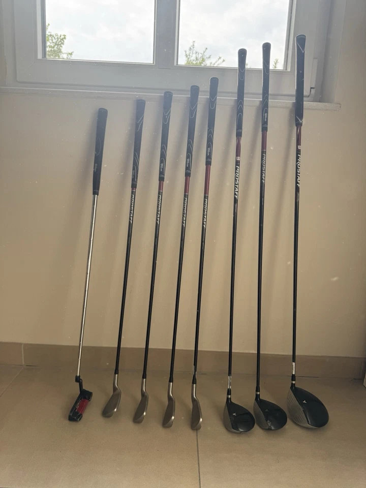 Wilson Pro Staff Golf-Set für Linkshänder Driver Hölzer Eisen & Putter Gebraucht - Bild 1 von 4