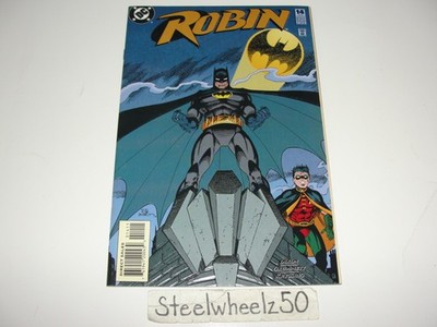Robin #14 Comic DC 1995 Batman Troika Part 4 Embossed Cover KGBeast Tom Grummett