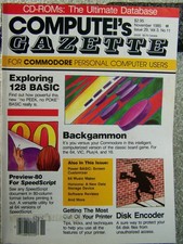 COMPUTE 's Commodore Gazette November 1985 Issue 029 Vol. 3 No. 11