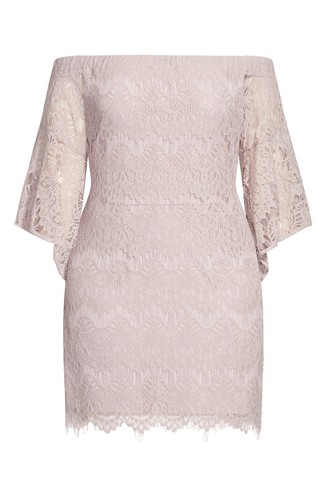 knee length dresses for ladies Self-Portrait - Black Guipure Lace Midi Dress