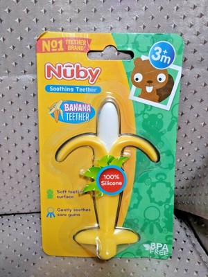 nuby banana teether