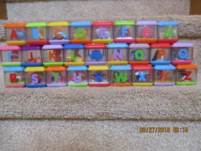 fisher price letter blocks