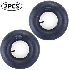 2pcs for 15x6.00-6 Lawn Mower Tire Inner Tubes 15X6-6, 15X6x6, 15/6x6 TR13 Valve