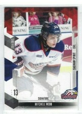 2014-15 Saginaw Spirit (OHL) Mitchell Webb