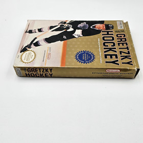 Wayne Gretzky Hockey (Nintendo NES) - Box & Game - Ex-Rental