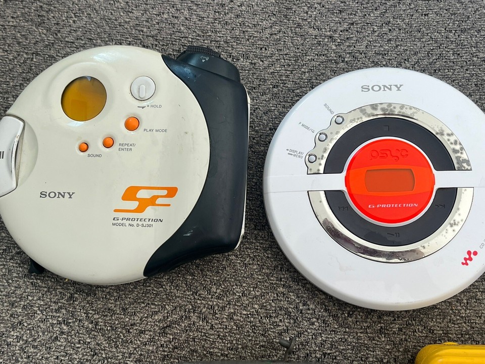 5 Sony Cd & Cassette Players For Repair Walkman Sports eBay