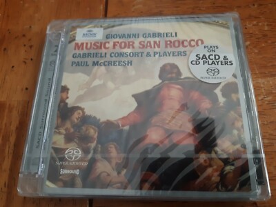 GIOVANNI GABRIELI,Gabrieli:Music For San Rocc, 2-CD/SACD/SURROUND/DSD SEALED NEW